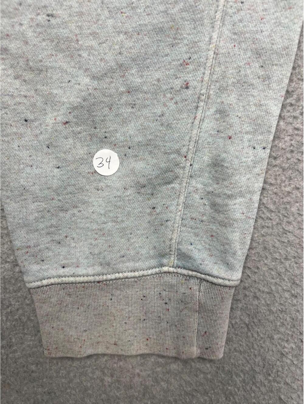 Nike Joggers Mens XL Tapered swoosh Logo Terry Cloth Tie Waist Sweatpants Blue* - Picture 10 of 10